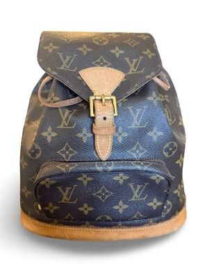 Louis Vuitton MM Montsouris Backpack Authentic